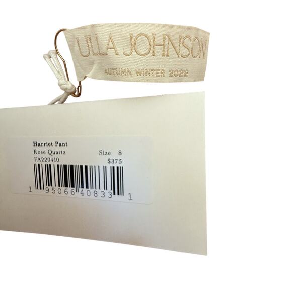 Ulla Johnson Harriet Pants sz 8 Rose Quartz Khaki Preppy Academia Fall $375 - Picture 3 of 11